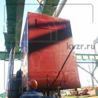 Водогрейный котел КВм-1,86 с топкой ТШПМ.